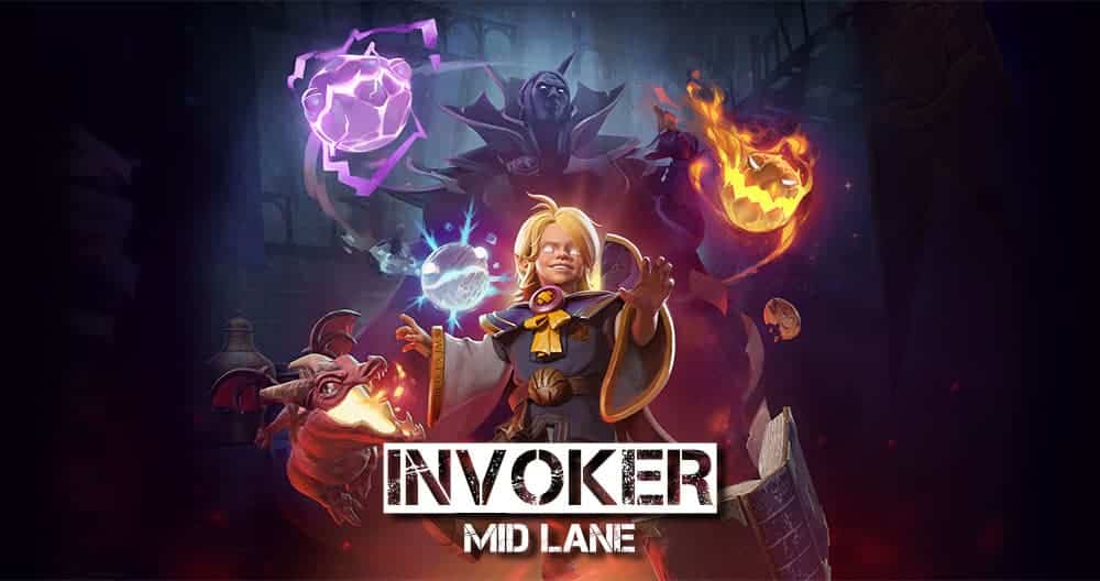 วิธีการเล่น Invoker Midlane สาย Exort-Wex