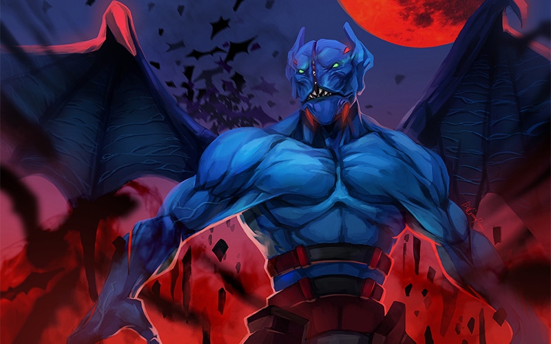 Night Stalker ในตำแหน่งซัพพอร์ต Roaming